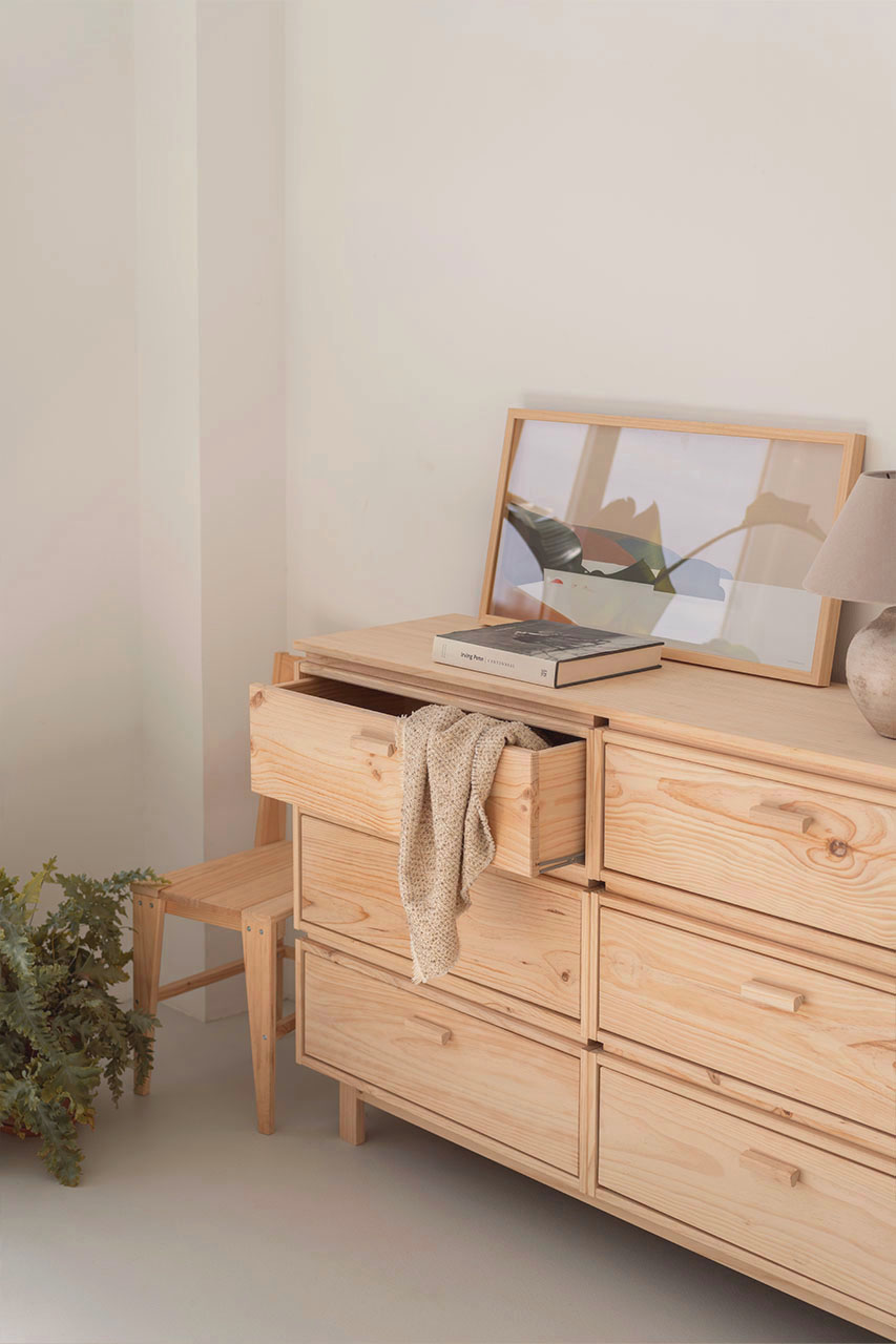 Imagen de ambiente 2 para:Cajonera alta de madera